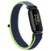 Nylon Band for Fitbit Inspire 3 Bands Women Men, Sport Loop Straps Replacement Wristband Compatible with Fitbit Inspire 3 Smartwatch (Lime)