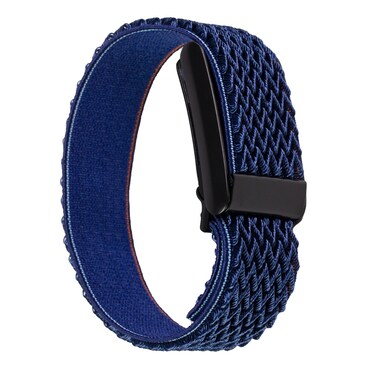 The Fresh Strap- Fitness Tracking Whoop Strap Band Replacement Compatible with Whoop 4.0 and Whoop 3.0 - Odor Resistant, Breathable Nylon, Whoop 4.0 Accessory (Sapphire Blue)