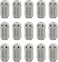 15Pcs 5mm Grey Clip-on Ferrite Ring Core RFI EMI Noise Suppressor Anti-Interference Cable Clip for Telephones Tvs Speakers Radio Audio Equipment Noise Suppressor Video Cable Power Cord