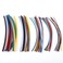 Chazcool 70Pcs Heat Shrinkable Sleeve Kit, 5 Sizes 2:1 Heat Shrink Tubing, Shrinking Tube Wrap Cable Sleeve Shrink Tube Kit