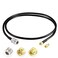 BINGFU N Female to RP-SMA Male Pure Copper Low Loss Coaxial Cable 3.28ft Compatible with 4G WiFi Cellular LTE Amplifier Extender Transceivers Phone Signal Booster Lora Surge Arrester Cables