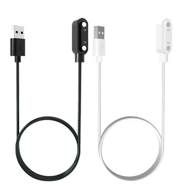 hoeslaw 2PCS Smart Watch Magnetic Charger Cable Compatible with Cosmo JrTrack 2 Kid&acirc;&euro;&trade;s Smartwatch, 7.62mm 2Pin 2ft 5V 1A USB-A, Charger Cable Replacement Compatible for Kids Smartwatch