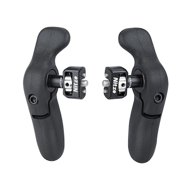 Nitze Side Handle Kit with 1/4" Screw and Detachable Locating Pins, Lightweight Side Handle for Smartphone Cage, iPad Cage and Monitor Cage - PA32D