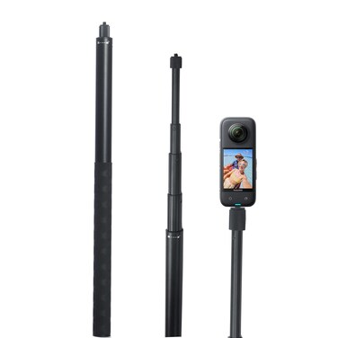 vgsion Long Invisible Selfie Stick for Insta360 X4, x3, X2, One RS