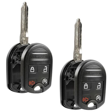 Replacement for 2011-2016 Ford F150 Explorer Lincoln Navigator 4-Button Remote Start Key Fob Shell Case CWTWB1U793 164-R8067 5912561 (Set of 2)