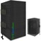 Outdoor Speaker Covers: Black, Medium Size (H 13.6" x W 7.9" x D 8.9"), Compatible with Yamaha AW294, Definitive Technology AW 5500, Polk Audio Atrium 6, Yamaha AW350, and Bose 251