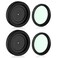 Adjustable Iris Aperture Diaphragm Filter Pack M30 to M37 Iris Aperture Diaphragm Adapter Optical Diaphragm 1.5-26mm Lens Module Adapter Ring PVS-14 PVS 14 (Adjustable Iris Filter Kit*2)