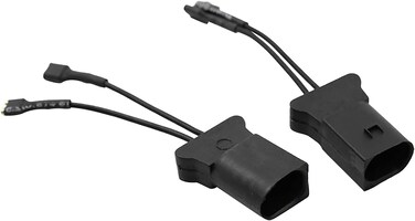 Karlass Car 2pcs Car Horn Adapter Wiring Harness Pigtail Socket for Volkswagen for Porsche Cayenne for Audi A6 A8 A4 A6L