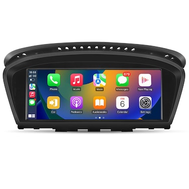 Car Radio Stereo Android for BMW 3 5 Series E60 E90 E93 8.8inch Screen Upgrade with Carplay Android Auto 2009-2012 CIC System
