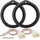 NuIth Car 6.5 Inch Speaker Adapter Bracket W/Speaker Wiring Harness Kit Select for 2006-2013 Honda Civic/Accord/CR-V/Acura 2007-2013 Aftermarket Front Rear Door 6-6.75 Inch Speaker Adapter