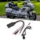 DC 12V Car Audio Cable AUX Bluetooth 5.0 Adapter, Auto Audio Adapter Replacement for Honda Goldwing GL1800