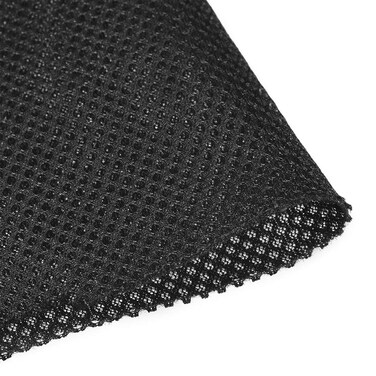 uxcell Black Speaker Mesh Grill Cloth (not Cane Webbing) Stereo Box Fabric Dustproof Cloth 100cm x 160cm 40 inches x 63 inches