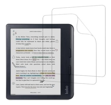Stianiiie 3pcs Screen Protector for Kobo Libra Colour/Kobo Libra 2 eReader 7 inch Anti-Glare Screen Protectors/Libra Colour Screen Protector/Libra 2 Screen Protector