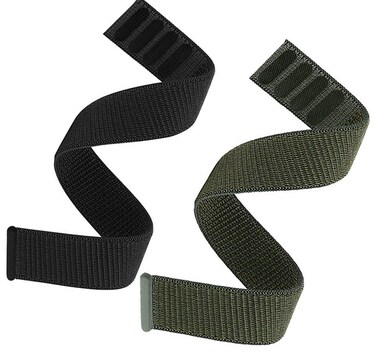 Olytop Fenix 7S / Fenix 6S / Fenix 5S / Instinct 2S Watch Bands, 20mm Hook &amp; Loop Quick Dry Nylon Sport Wristband Replacement Strap for Garmin 6S Pro/6S Sapphire,Descent Mk2S,Fenix 5S Plus -