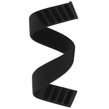 AHXLL Hook and Loop Watch Band Compatible with Garmin Fenix 8 47mm/epix Pro 47mm/ Fenix E 47mm/Fenix 7/Fenix 6/EPIX Gen 2/Fenix 5/Instinct, 22mm Nylon Sport Wristband Strap(Black)