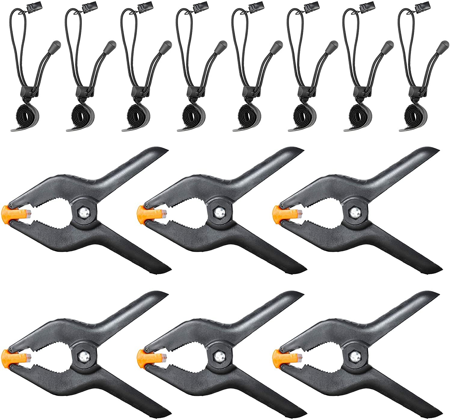 Emart Emart 4 Heavy Duty Backdrop Clamp Kit 4.5 inch