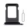 Perzework SIM Card Tray Holder Slot Replacement for iPhone 13 Pro and iPhone 13 Pro Max (Graphite) with Waterproof Rubber Ring and Eject Pin (Single Sim Version)