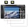 debous ZV-1F Screen Protector for Sony ZV-1F ZV1F Vlog Camera Anti-Scratch 9H Hard Tempered Glass Film Bubble Free (3+2pack)