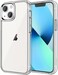 JETech Case for iPhone 13 Mini 5.4-Inch, Non-Yellowing Shockproof Phone Bumper Cover, Anti-Scratch Clear Back (Clear)