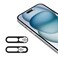 EYSOFT Webcam Cover,Front Camera Cover Compatible for Phone 16/16Plus/16Pro/16Pro Max/15/15 Plus/15 Pro/15 Pro Max/14 Pro/14 Pro Max,Protect Privacy and Security,Not Affect Face ID, 2 Pack-Silver