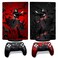 Ps5 Anime Skin - Ps5 Controller Skin PlayStation Sticker Ps5 Skins and Decals Video Game Console Cover PlayStation 5 Console Vinyl Cover Ps5 Skin PlayStation 5 Controller Red Skin Ps5 Controller Wrap
