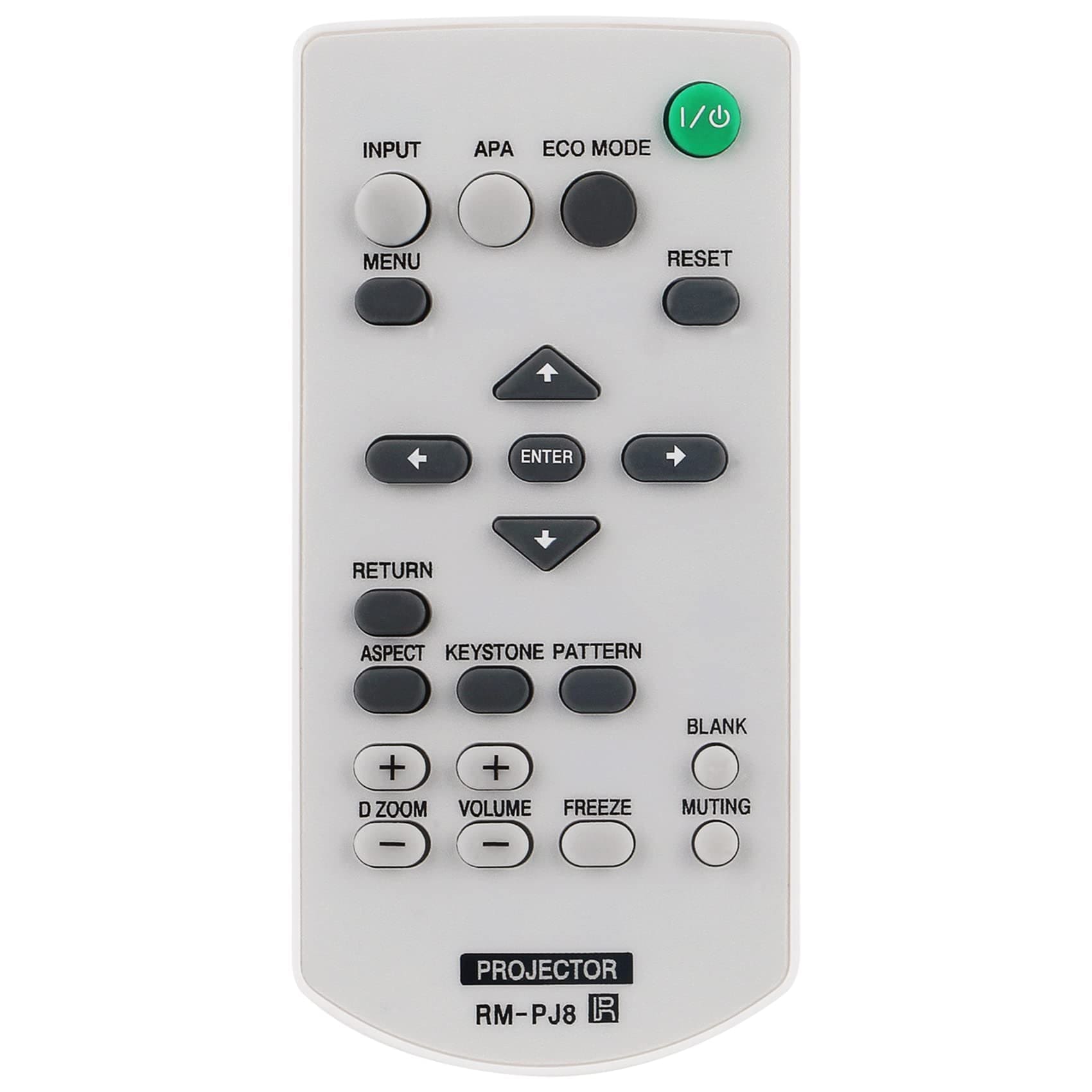 Allimity Allimity rm-pj8 Replace Remote With Sony Data Projector ir