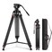 NEEWER 74" Video Tripod with Fluid Head, QR Plate , Aluminum Heavy Duty Camera Tripod Professional for DSLR Cameras Camcorders, Max Load 17.6lb/8kg, TP74