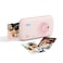 HPRT CP2100 Portable Photo Printer for iPhone &amp; Android, 2.1x3.4 Mini Instant Color Printer, Bluetooth 5.0, Type-C Charging, Dye-Sublimation Tech, Initial 10 Sheets Included, Pink
