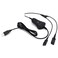 VT PLT-QD USB Training Cable Y Splitter-Adapter - Quick Disconnect Cord with Mute&amp;Volume Control for Plantronic-QD Headsets&amp;Computer