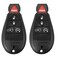 X AUTOHAUX 2pcs 433Mhz M3N5WY783X Replacement Keyless Entry Remote Car Key Fob for Dodge Charger 2008-2010 for Dodge Challenger 2008-2014 5 Buttons with Door Key IYZ-C01C