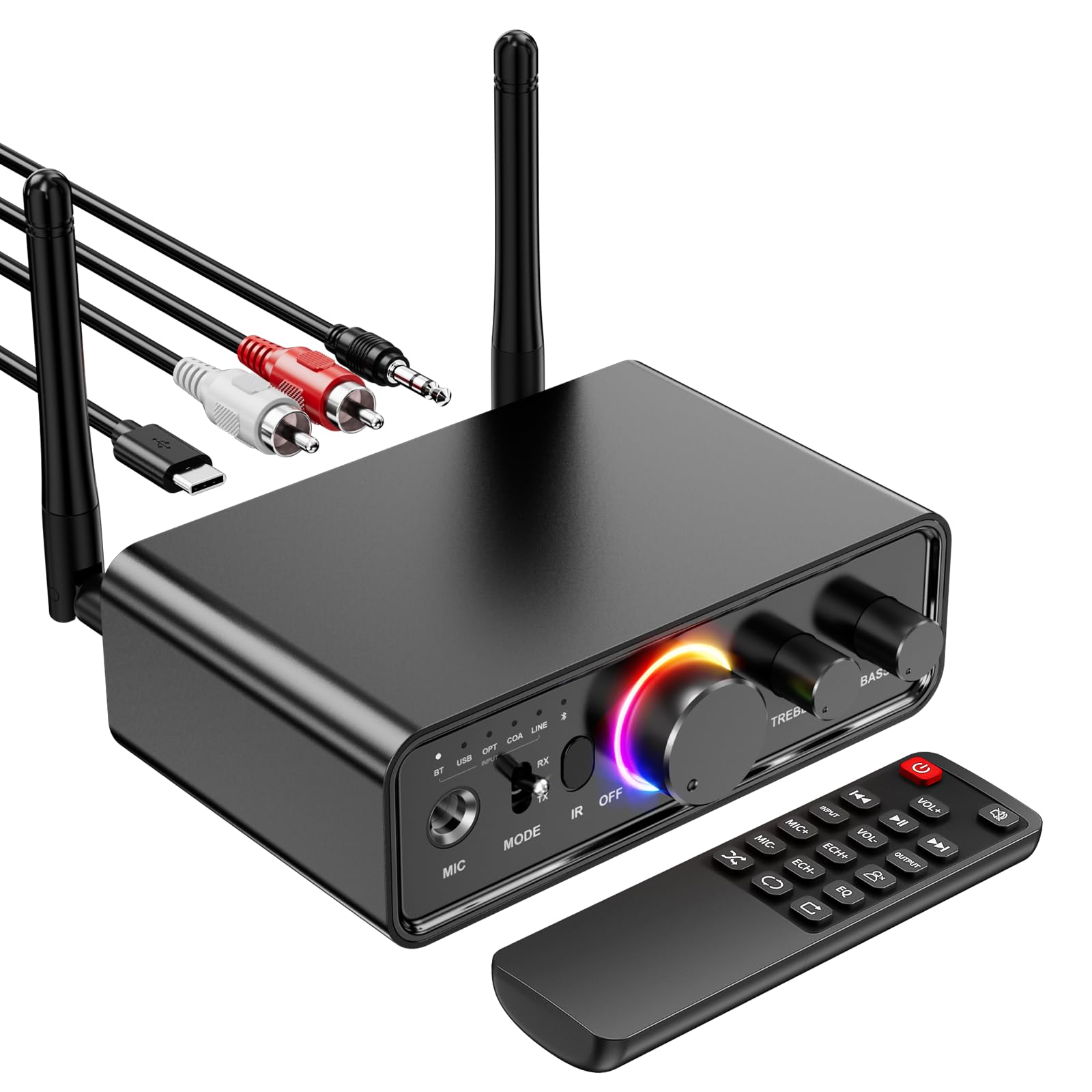 موريجاكس Moregax Bluetooth 5 3 Audio Receiver Transmitter