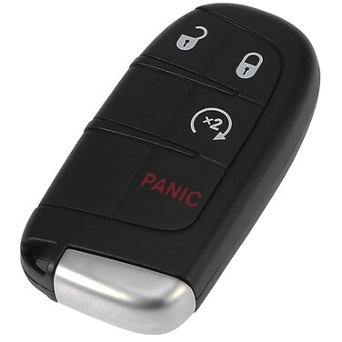 M3N-40821302 433 Mhz 4 Button Keyless Entry Remote Key Fob for Dodge Charger 2011-2018 for Dodge Challenger 2015-2018 for Dodge Durango 2014-2020 Replace 68066350AD 68066350AG