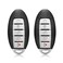2 Keylessbest Replacement for 2016 2017 2018 Nissan Maxima Altima Infiniti QX60 Q50 Q60 Key Fob Remote Control KR5S180144014 5 Buttons 433MHz Black