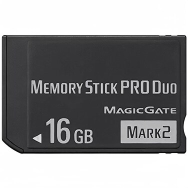 HSANYIUR High-Speed 16GB Memory Stick Pro Duo Mark2 - for PSP and Camera Memory Cards