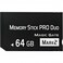 HSANYIUR High-Speed 64GB Memory Stick Pro Duo Mark2 - for PSP and Camera Memory Cards