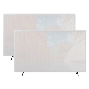 2 Pack Foam Flat Screen TV Cover for Moving Fits Up to 70'' x 42'' TV Display Screen Protector for Protection During House Moving, Storing, Painting or Home Renovation Packing Cushioning Supplies