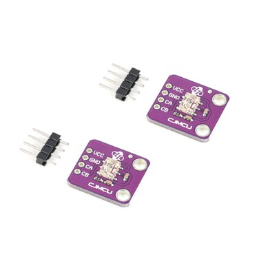 JESSINIE 2Pcs AEDR-8300 Optical Encoder Module Reflective Photoelectric 2 Channel Encoder Module Board