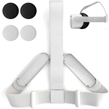 Original Head Strap for Oculus Quest 2 Headset, Replacement Headstrap for Meta Quest 2 PC Virtual Reality Headsets VR Accesories Made of Premium Material