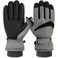 Trifabricy Winter Ski Gloves - Waterproof Windproof Gloves for Men &amp; Women, Touchscreen Snow Gloves for Cold Weather, Thermal Warm Gloves for Skiing Snowbarding Driving, Grey
