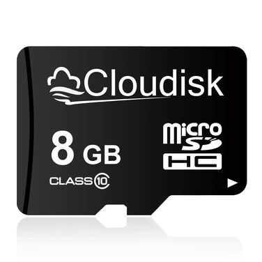 Cloudisk Micro SD Card 8GB Flash Memory Card Micro SDHC C10, A1, U1 (8 GB)