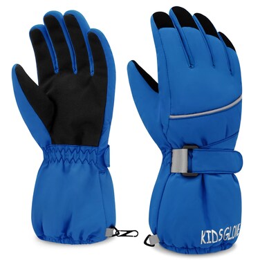 Olreco Kids Winter Gloves for Kids Snow Gloves Kids Waterproof Gloves Kids Ski Gloves for Kids Gloves Kids Waterproof Mittens