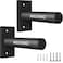 MIUONO Weight Plate Holder, 2 Pack Weight Plate Rack, Fit for 2 Inch Olympic Plate Storage Home Gym