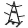 A-Frame Weight Plate Tree for 1" Olympic Plates - Holds 300 lbs, Dumbbell Rack and Home Gym Storage Stand - Organize Your Workout Area