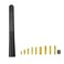 5 Inch Short Car Antenna, Carbon Fiber Car Short Radio Antenna,Suitable for Wrangler JK/JL Chevy Silverado &amp; GMC Sierra/Denali Ford 150 2009-2022 Most Car Models with Removable Antenna (Black)&acirc;&euro;&brvbar;