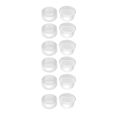 SVBONY Dust Caps Set for 1.25inch Astronomy Telescope Eyepiece Barlow Lens or Other Accessories(6 Dust Caps and 6 Dust Plugs)