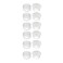 SVBONY Dust Caps Set for 1.25inch Astronomy Telescope Eyepiece Barlow Lens or Other Accessories(6 Dust Caps and 6 Dust Plugs)
