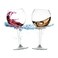 Floating Wine Glasses for Pool (18 Oz   Set of 2) That Float   Shatterproof Poolside Wine Glasses   Floating Cup   Beach Glass   Outdoor Tritan Plastic Wine Glasses with Stem