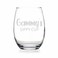 HTDesigns Gammy's Sippy Cup Stemless Wine Glass - Mother's Day Gift Gammy Wine Gift - First Time Gammy New Gammy Gift - Gammy Wine Glass