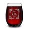 Best Zia Ever Engraved Stemless Wine Glass - Gifts For Zia - Best Zia Wine Glass - Funny Gifts Idea Birthday- Christmas- Holiday- Mother's Day - Pregnancy Announcement Wine Glass
