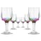 Teardrop 8oz Rainbow Acrylic Wine Glasses   Set of 6   8oz Stemware   Shatter Resilient   Safe for outdoor entertaining   Great for everyday use   Perfect for Cocktails
